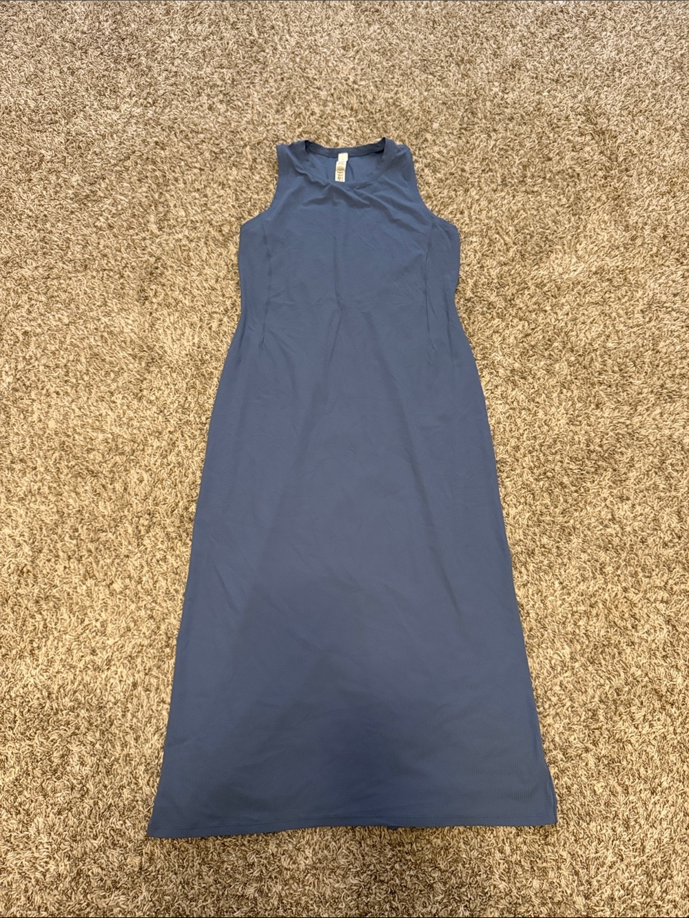 lululemon athletica Sleeveless Slate Blue Maxi Dress